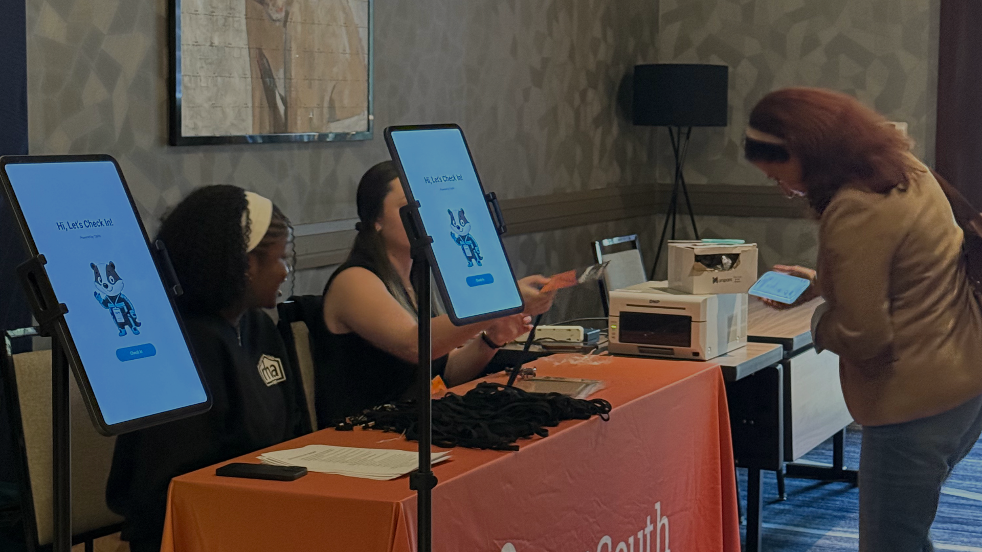 Screenshot of a live Tapn profile